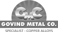 Govind Metal GMC Bronze Matal Alloy gray Logo